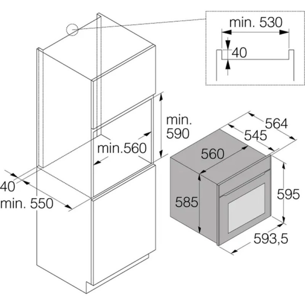 Духовой шкаф с СВЧ ASKO  OCS26BGH