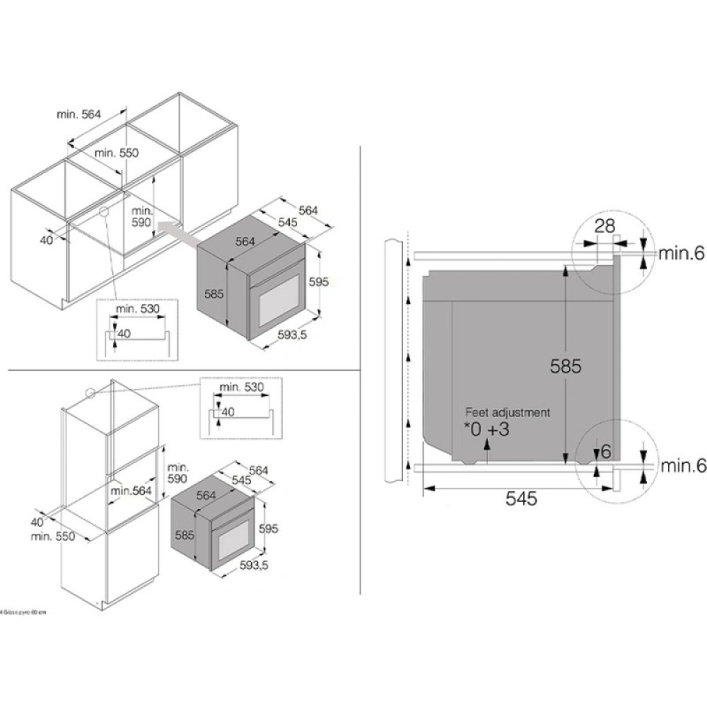 Духовой шкаф ASKO  OTP56BGH