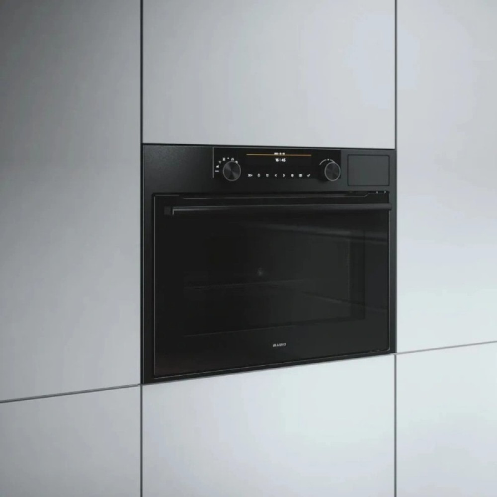 Комбинированный духовой шкаф с паром и СВЧ ASKO OCSM8487B
