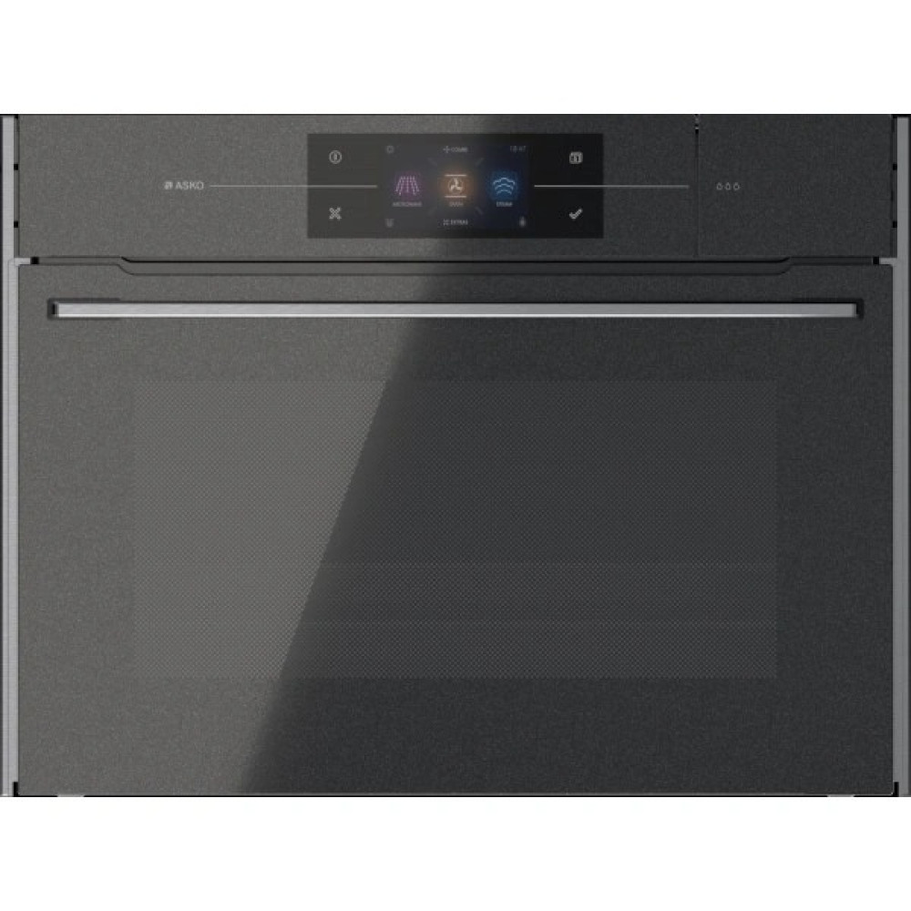 Комбинированный духовой шкаф с паром и СВЧ ASKO OCSM8478G