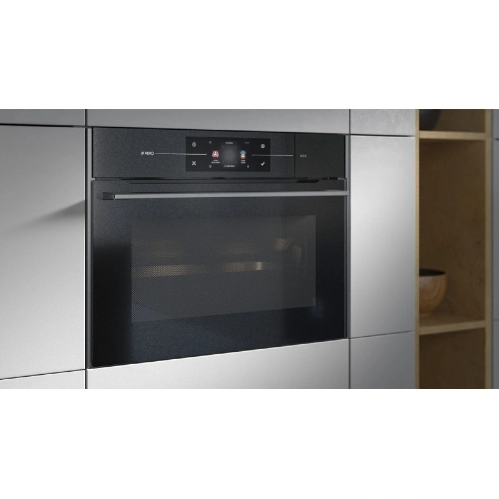 Комбинированный духовой шкаф с паром и СВЧ ASKO OCSM8478G